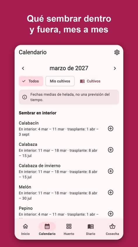 Sembra: diario del huerto