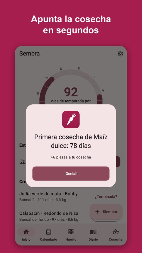 Sembra: diario del huerto